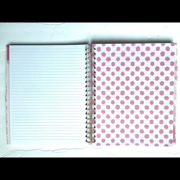 James Burke Collection Pink Heart Tie Dye Notebook - Picture 9 of 12